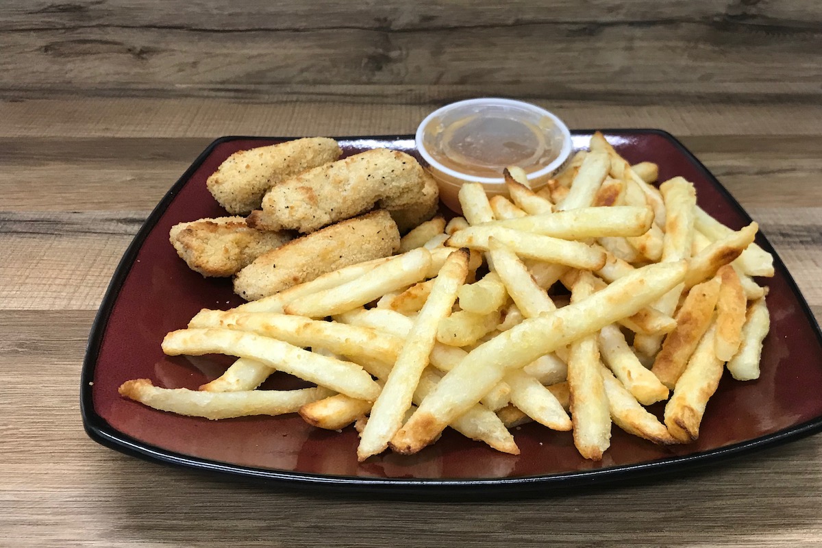 Chicken Fingers and Fries at Family Time Pizza