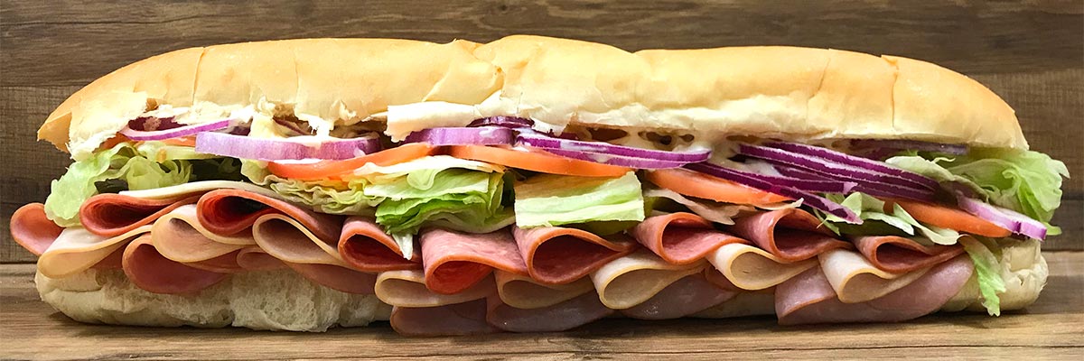 Try one of our freshly made subs for a quick lunch!